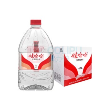 娃哈哈 Wahaha 纯净水 家庭桶装水饮用水可用于饮水机 4.5L*4桶 