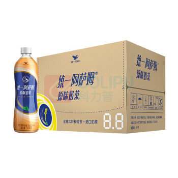 统一 阿萨姆奶茶 原味 500ml/瓶 15瓶/箱
