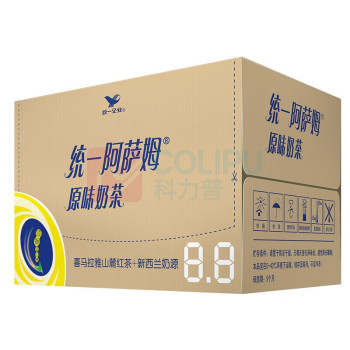 统一 阿萨姆奶茶 原味 500ml/瓶 15瓶/箱