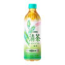 三得利 SUNTORY 清茶无糖绿茶饮料 500ml/瓶 15瓶/箱
