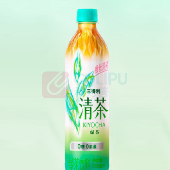 三得利 SUNTORY 清茶无糖绿茶饮料 500ml/瓶 15瓶/箱