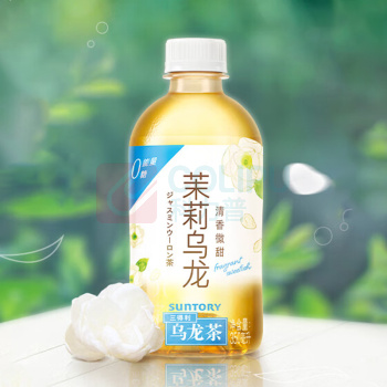 三得利 SUNTORY 茉莉乌龙茶 350ml/瓶 24瓶/箱