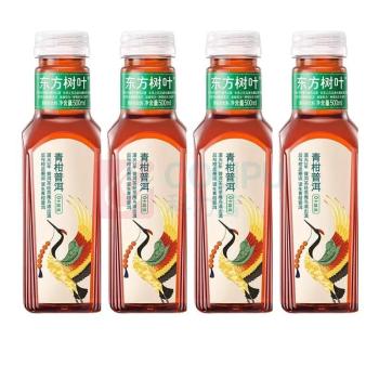东方树叶 青柑普洱复合茶饮料 500ml *5