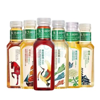 东方树叶 青柑普洱复合茶饮料 500ml *5