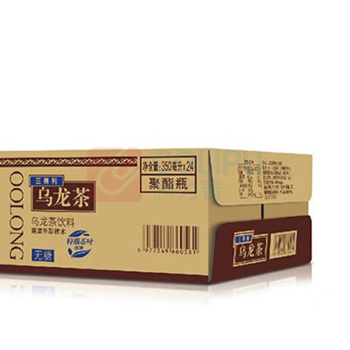 三得利 SUNTORY 无糖乌龙茶饮料 350ml*24瓶 整箱装