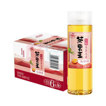 统一 茶里王无糖茶 冻顶乌龙茶 420ml*15瓶 (新老包装交替发货)