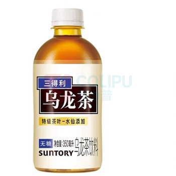 三得利 SUNTORY 乌龙茶 350ml/瓶 24瓶/箱 (无糖)