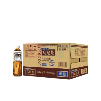 三得利 SUNTORY 乌龙茶 500ml 15瓶/箱(无糖)