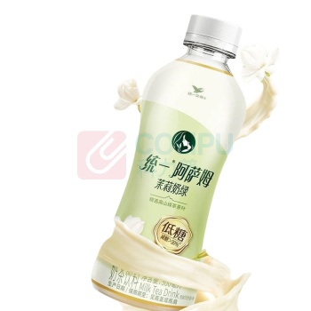 统一 阿萨姆 低糖茉莉奶绿 300ml/瓶 24瓶/箱
