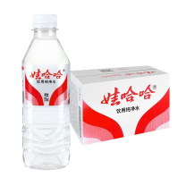 娃哈哈 Wahaha 纯净水 350ml*24小瓶 整箱 