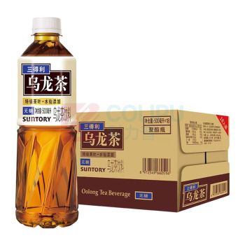 三得利 SUNTORY 无糖乌龙茶 500ml*15瓶 茶饮料 