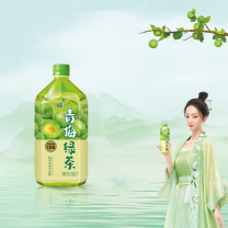 统一 青梅绿茶饮料 1L*8瓶/箱 
