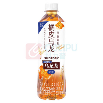 三得利 SUNTORY 无糖橘皮乌龙茶 500ml*15瓶 