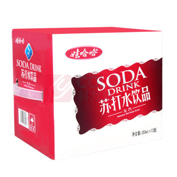 娃哈哈 Wahaha 无汽苏打水饮料(甜味) 350ml/瓶 12瓶/箱