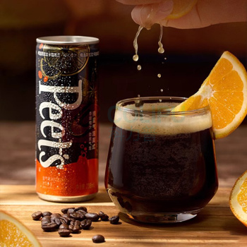 皮爷 Peet's Coffee 摘星气泡美式果汁含气果味咖啡饮料 RTD-ZX 12罐*238ml