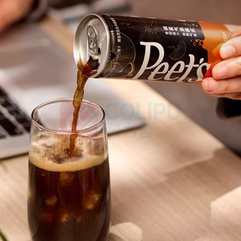 皮爷 Peet's Coffee 摘星气泡美式果汁含气果味咖啡饮料 RTD-ZX 12罐*238ml