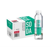 农夫山泉 苏打天然水 410ml/瓶 15瓶/箱 (柠檬味)
