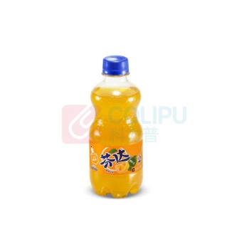 可口可乐 Coca'Cola 芬达 碳酸饮料 300ml/瓶 24瓶/箱 (橙味)