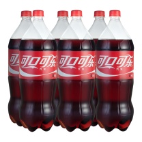 可口可乐 Coca'Cola 碳酸饮料 2L/瓶 6瓶/箱