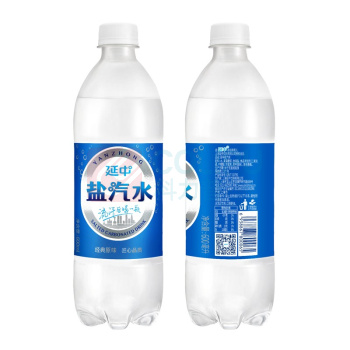 延中 延中盐汽水原味 600ml 20瓶  碳酸饮料\600ml