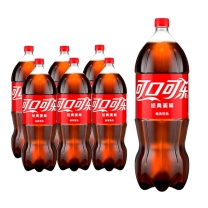 可口可乐 Coca'Cola 雪碧 碳酸饮料 大瓶装 2L/瓶 6瓶/箱