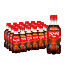 可口可乐 Coca'Cola 碳酸饮料 300ml/瓶 24瓶/箱