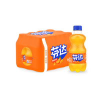 可口可乐 Coca'Cola 芬达 碳酸饮料 300ml/瓶 12瓶/箱