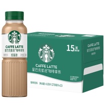 星巴克 即饮咖啡饮料 270ml*15瓶 星选拿铁