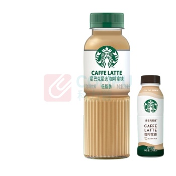 星巴克 即饮咖啡饮料 270ml*15瓶 星选拿铁