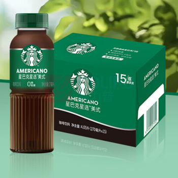星巴克 星选美式咖啡饮料 270ml*15瓶