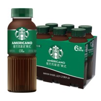 星巴克 星选美式咖啡0糖0能量 270ml 6瓶