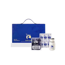 瑞幸咖啡 冷萃特调咖啡液礼盒 RX0100 生椰浆125g*6+冷萃咖啡液加浓美式风味25ml*9+户外提环保温杯经典白300ml