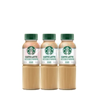 星巴克 (Starbucks)星选 咖啡拿铁 270ml*3瓶