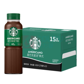 星巴克 星选美式 270ml/瓶 15瓶/箱