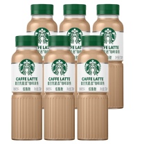 星巴克 即饮咖啡 拿铁 270ml*6瓶