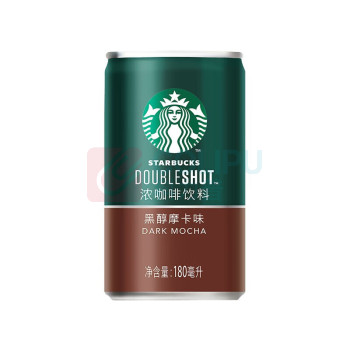 星巴克 星倍醇 罐装咖啡饮料 180ml*24罐 黑醇摩卡味 