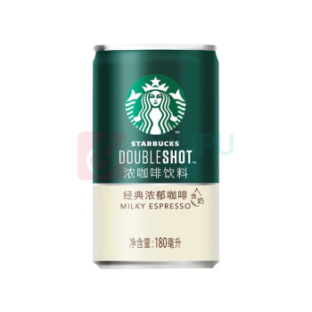 星巴克 星倍醇 罐装咖啡饮料 180ml*24罐 经典浓郁 