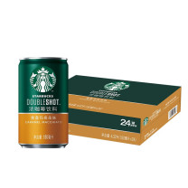 星巴克 星倍醇 罐装咖啡饮料 180ml*24罐 焦糖玛奇朵 