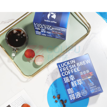 瑞幸 鲜萃咖啡 R*0009  美式焦糖香草荔枝石榴风味混合