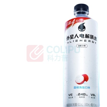 外星人 Alienware 电解质水0糖0卡饮料 荔枝海盐口味 500mL/瓶 15瓶/箱 500ml/600ml随机发货