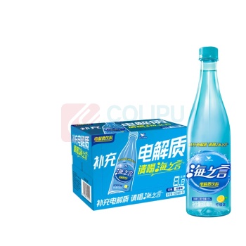 统一 电解质饮料 海之言柠檬味 500ml*15瓶/箱