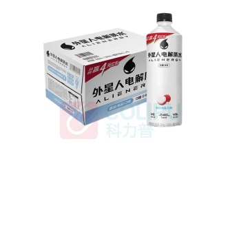 外星人 Alienware 电解质水 荔枝海盐口味 600mL/瓶 15瓶/箱