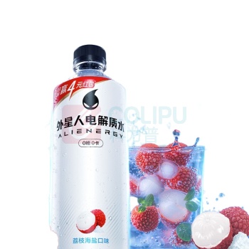 外星人 Alienware 电解质水 荔枝海盐口味 600mL/瓶 15瓶/箱
