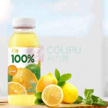汇源 100%阳光柠檬汁卡曼橘柠檬味果汁饮料 300ml*8瓶装