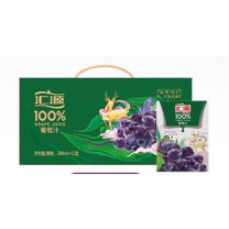 汇源 100%葡萄汁 200ml 200ml*12