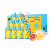 杞里香 金银花柚子汁西柚汁礼盒 20袋*100ml