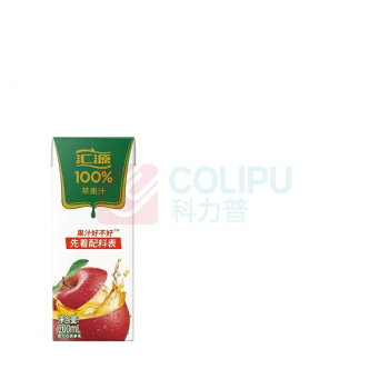 汇源 100%苹果汁 200ml/盒 12盒/箱