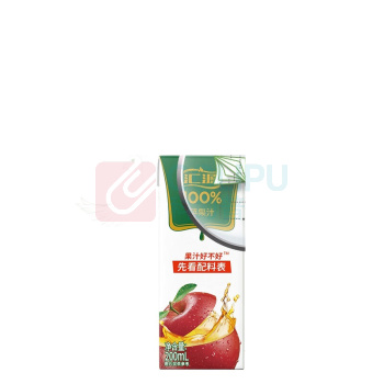 汇源 100%苹果汁 200ml/盒 12盒/箱