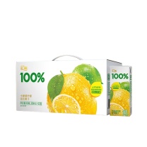 汇源 100%阳光柠檬混合果汁 200ml/盒 12盒/箱