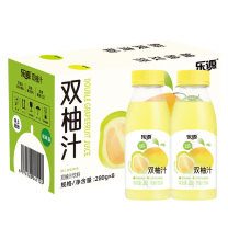 乐源 双柚汁饮料 280g/瓶 8瓶/箱